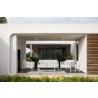 Azzurro Living Hampton Club Chair With Polar Cushion - Lifestyle