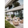 Cane-Line Nest 3-Seater Sofa OUTDOOR, Incl. Cane-Line Natté Cushions 