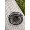 Cane-Line Nest Footstool OUTDOOR, Small, Dia. 26.37 Inch close - Cane-Line Nest Footstool OUTDOOR, Small, Dia. 26.37 Inch close