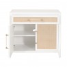 Essentials For Living Holland Media Chest - Front wth Opened Drawer