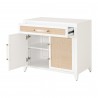 Essentials For Living Holland Media Chest - Angled with Opened Drawer