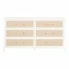 Essentials For Living Holland 6-Drawer Double Dresser - Front Angle - Essentials For Living Holland 6-Drawer Double Dresser - Front Angle