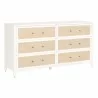 Essentials For Living Holland 6-Drawer Double Dresser - Front Side Angle - Essentials For Living Holland 6-Drawer Double Dresser - Front Side Angle