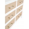 Essentials For Living Holland 6-Drawer Double Dresser - Angled