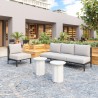 Horizon Accent Chair in Gray- Lifestyle 3