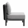 Horizon Accent Chair in Gray- side view 1 - Horizon Accent Chair in Gray- side view 1