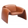 Horten Accent Chair Brown - Angled