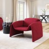Zuo Modern Horten Accent Chair in Red - Lifestyle 1