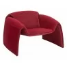 Zuo Modern Horten Accent Chair in Red - Angled View - Zuo Modern Horten Accent Chair in Red - Angled View