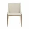 Sunpan Dionne Dining Chair in Monument Oatmeal - Front Angle - Sunpan Dionne Dining Chair in Monument Oatmeal - Front Angle