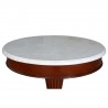 Anderson Teak Bella Side Table w/ Marble Top 2 - Anderson Teak Bella Side Table w/ Marble Top 2