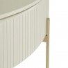 Sunpan Paloma Lift Top Coffee Table - Base Closeup Angle