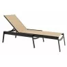 Woodard Hudson Sling Armless Adjustable Chaise Lounge - Angled - Woodard Hudson Sling Armless Adjustable Chaise Lounge - Angled