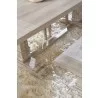 Essentials For Living Hudson Extension Dining Table in Natural Gray - Top Angled View - Essentials For Living Hudson Extension Dining Table in Natural Gray - Top Angled View