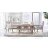 Essentials For Living Hudson Extension Dining Table in Natural Gray - Lifestyle 5