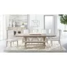 Essentials For Living Hudson Extension Dining Table in Natural Gray - Lifestyle - Essentials For Living Hudson Extension Dining Table in Natural Gray - Lifestyle