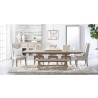 Essentials For Living Hudson Large Dining Bench - Lifestyle 