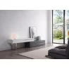 J&M Furniture CE Hudson TV Base-Grey and White Side - J&M Furniture CE Hudson TV Base-Grey and White Side