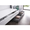 J&M Furniture CE Hudson TV Base-Grey and White