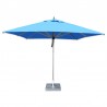 Hurricane 3.0m Square Umbrella-blue - Hurricane 3.0m Square Umbrella-blue