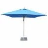 Hurricane 3.4m Square Umbrella- Blue - Hurricane 3.4m Square Umbrella- Blue