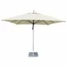Hurricane 3.4m Square Umbrella- Ecru - Hurricane 3.4m Square Umbrella- Ecru