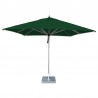 Hurricane 3.0m Square Umbrella- green - Hurricane 3.0m Square Umbrella- green