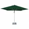 Hurricane 3.4m Square Umbrella- Green - Hurricane 3.4m Square Umbrella- Green