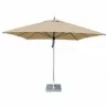 Hurricane 3.4m Square Umbrella- harvest wheat - Hurricane 3.4m Square Umbrella- harvest wheat