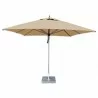 Hurricane 3.4m Square Umbrella- Khaki - Hurricane 3.4m Square Umbrella- Khaki