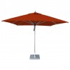 Hurricane 3.4m Square Umbrella- Terracotta - Hurricane 3.4m Square Umbrella- Terracotta