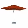 Hurricane 3.4m Square Umbrella- Terracotta - Hurricane 3.4m Square Umbrella- Terracotta