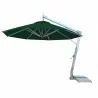 Hurricane 3.5m Round Side Wind Umbrella- Green - Hurricane 3.5m Round Side Wind Umbrella- Green