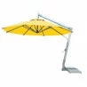 Hurricane 3.5m Round Side Wind Umbrella- Yellow - Hurricane 3.5m Round Side Wind Umbrella- Yellow
