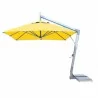 Hurricane 3.4m Square Side Wind Umbrella- Yellow - Hurricane 3.4m Square Side Wind Umbrella- Yellow