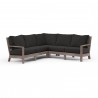 Laguna Sectional in Spectrum Carbon, No Welt - Front Side Angle