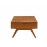 Greenington Rhody Lift Top Coffee Table Amber - Side Angle - Greenington Rhody Lift Top Coffee Table Amber - Side Angle