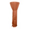 AZ Patio Heaters Tall Patio Heater Cover in Paprika - Front Angle