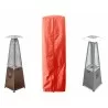 AZ Patio Heaters Table Top Glass Tube Patio Heater Cover in Paprika - Lifestyle - AZ Patio Heaters Table Top Glass Tube Patio Heater Cover in Paprika - Lifestyle