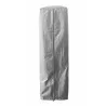 AZ Patio Heaters Table Top Glass Tube Patio Heater Cover in Silver - Front Angle - AZ Patio Heaters Table Top Glass Tube Patio Heater Cover in Silver - Front Angle