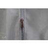 AZ Patio Heaters Table Top Glass Tube Patio Heater Cover in Silver - Detail