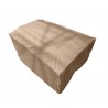 AZ Patio Heaters Two Tiered Fire Pit Cover - Front Side Angle