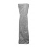 AZ Patio Heaters Triangle Glass Tube Patio Heater Cover in Silver - Front Angle