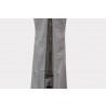AZ Patio Heaters Triangle Glass Tube Patio Heater Cover in Silver - Detail