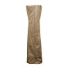 AZ Patio Heaters Triangle Glass Tube Patio Heater Cover in Tan - Front Angle