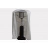 AZ Patio Heaters Table Top Patio Heater Cover in Silver - Front Opened Angle