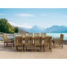 Anderson Teak 11-pc Chelsea Rectangular Dining Table Set