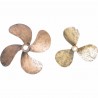 Moe's Home Collection Propellers Wall Decor - Set of Two - Set in Front Angle