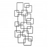 Moe's Home Collection Steel Squares Wall Decor - Front Angle