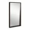 Sunpan Fresno Floor Mirror Dark Brown - Front Side Angle - Sunpan Fresno Floor Mirror Dark Brown - Front Side Angle